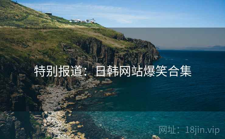 特别报道：日韩网站爆笑合集