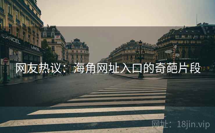 网友热议：海角网址入口的奇葩片段