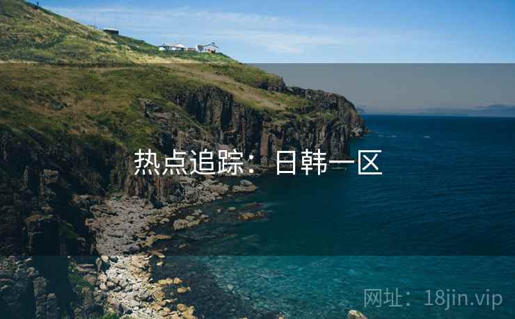 热点追踪：日韩一区