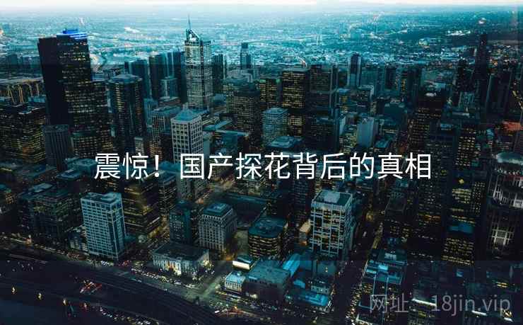 震惊!国产探花背后的真相 震惊!国产探花背后的真相
