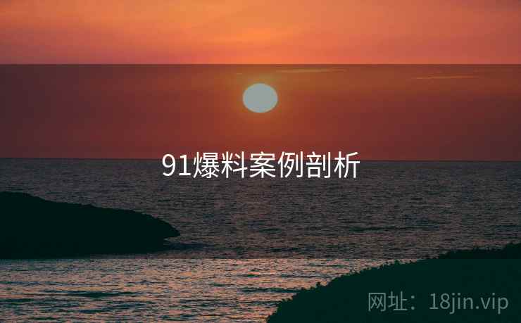 91爆料案例剖析