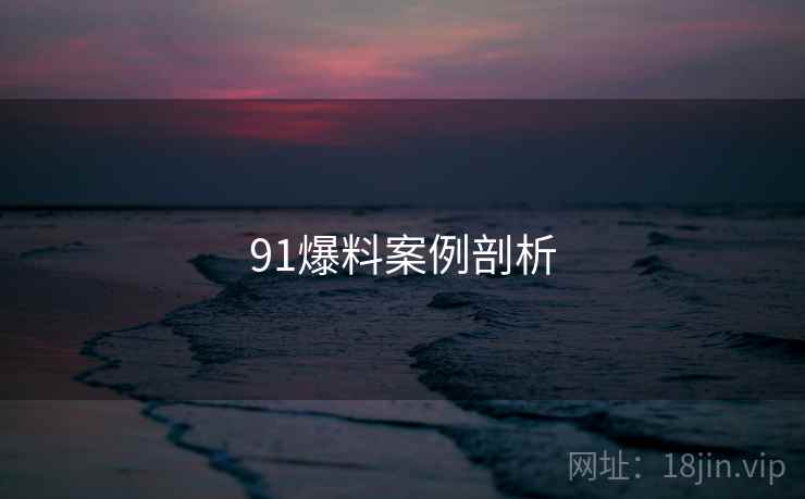 91爆料案例剖析