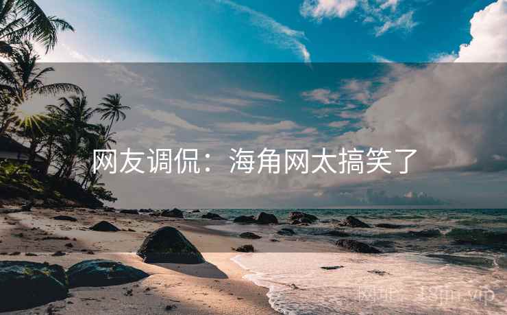 网友调侃:海角网太搞笑了 网友调侃:海角网太搞笑了