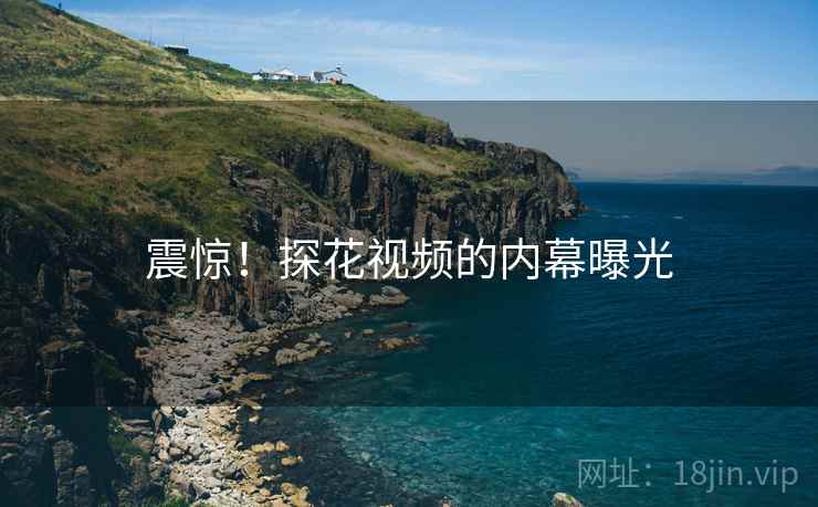 震惊!探花视频的内幕曝光 震惊!探花视频的内幕曝光