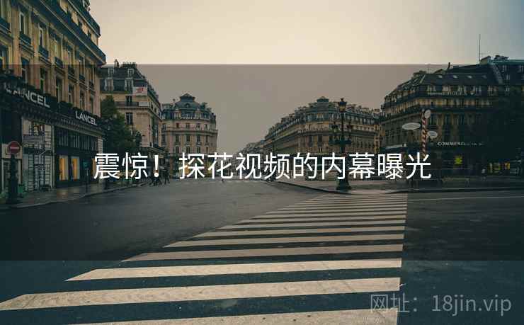 震惊!探花视频的内幕曝光 震惊!探花视频的内幕曝光